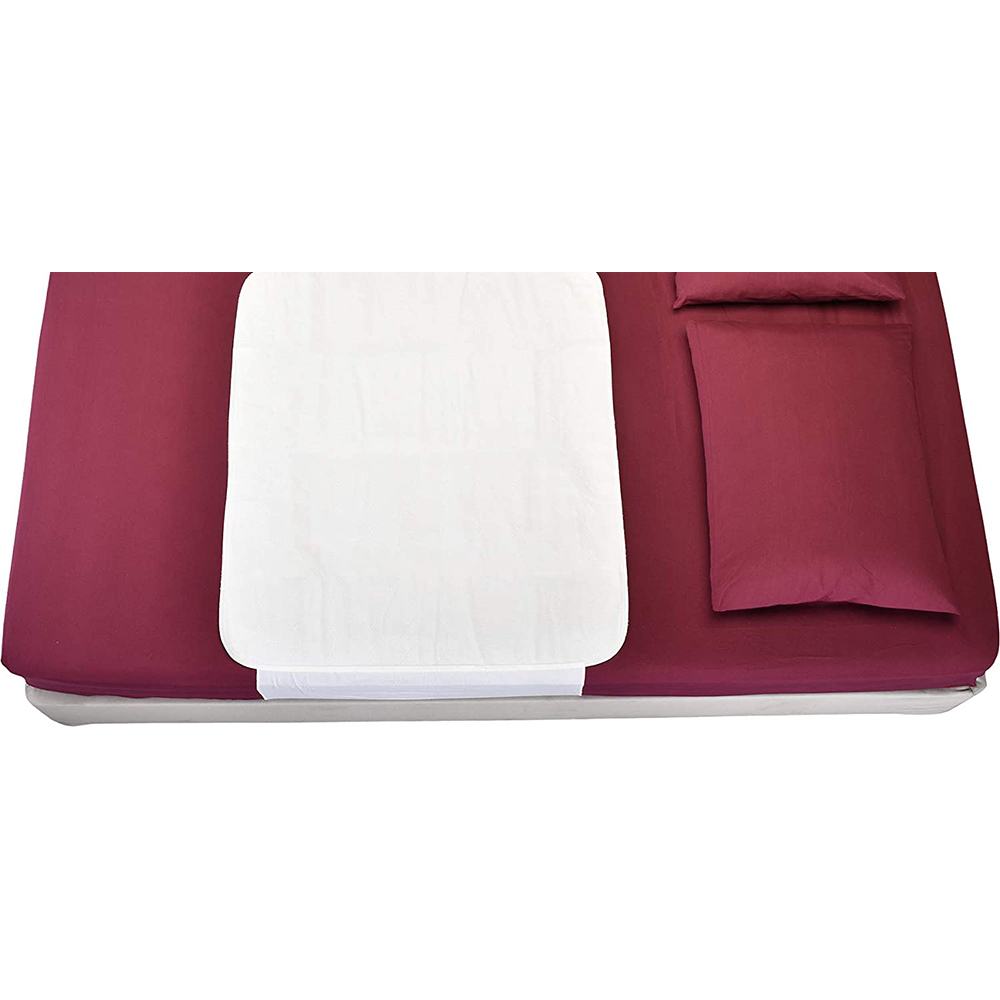UNDERPAD WITH TUCK FLAPS WHITE